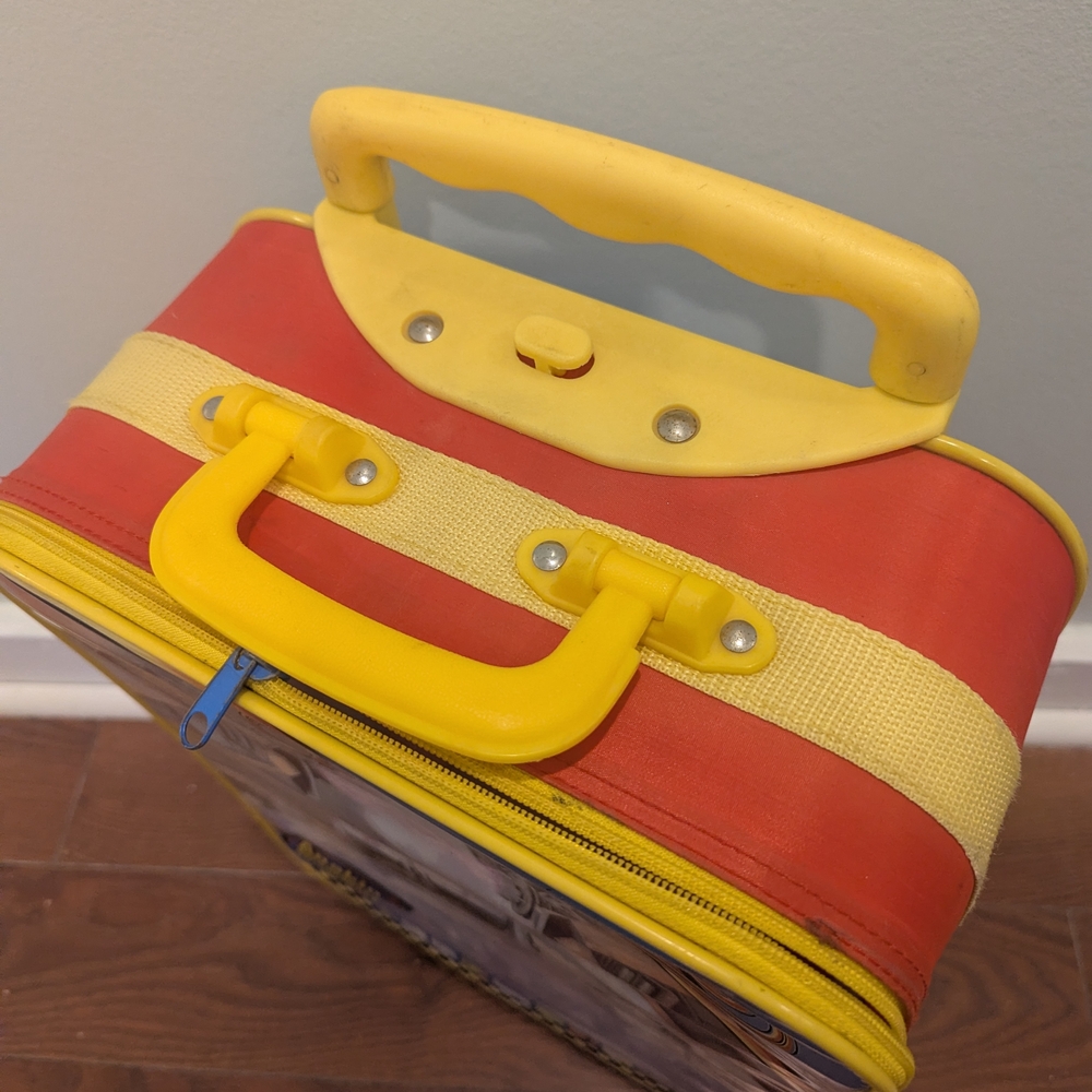 Vintage Star Wars Anakin Skywalker PodRacer Rolling Carry On Suitcase - Picture 6 of 10